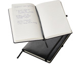 Black A5 notebook